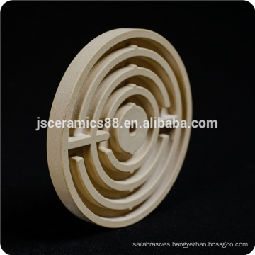 machinable cordierite ceramic heating element round